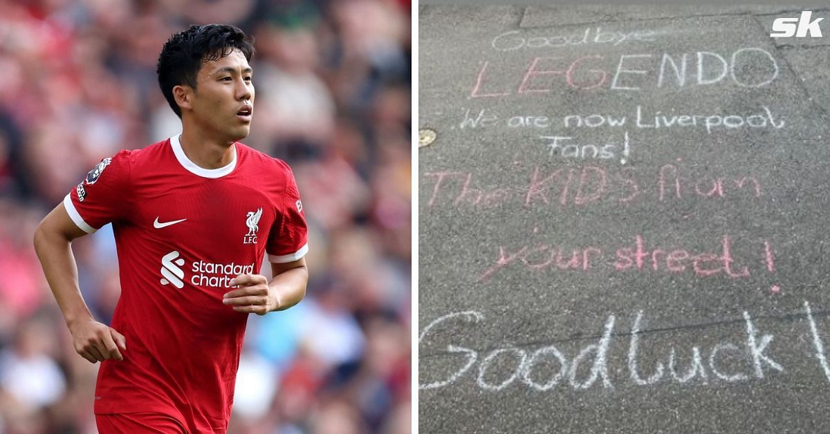 Wataru Endo shares heartwarming message from young fans after Liverpool transfer.