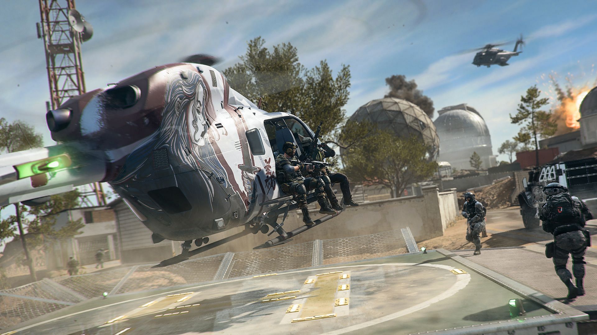 Guide to destroying three reinforcement helicopters in Warzone 2 DMZ (Image via Activision)