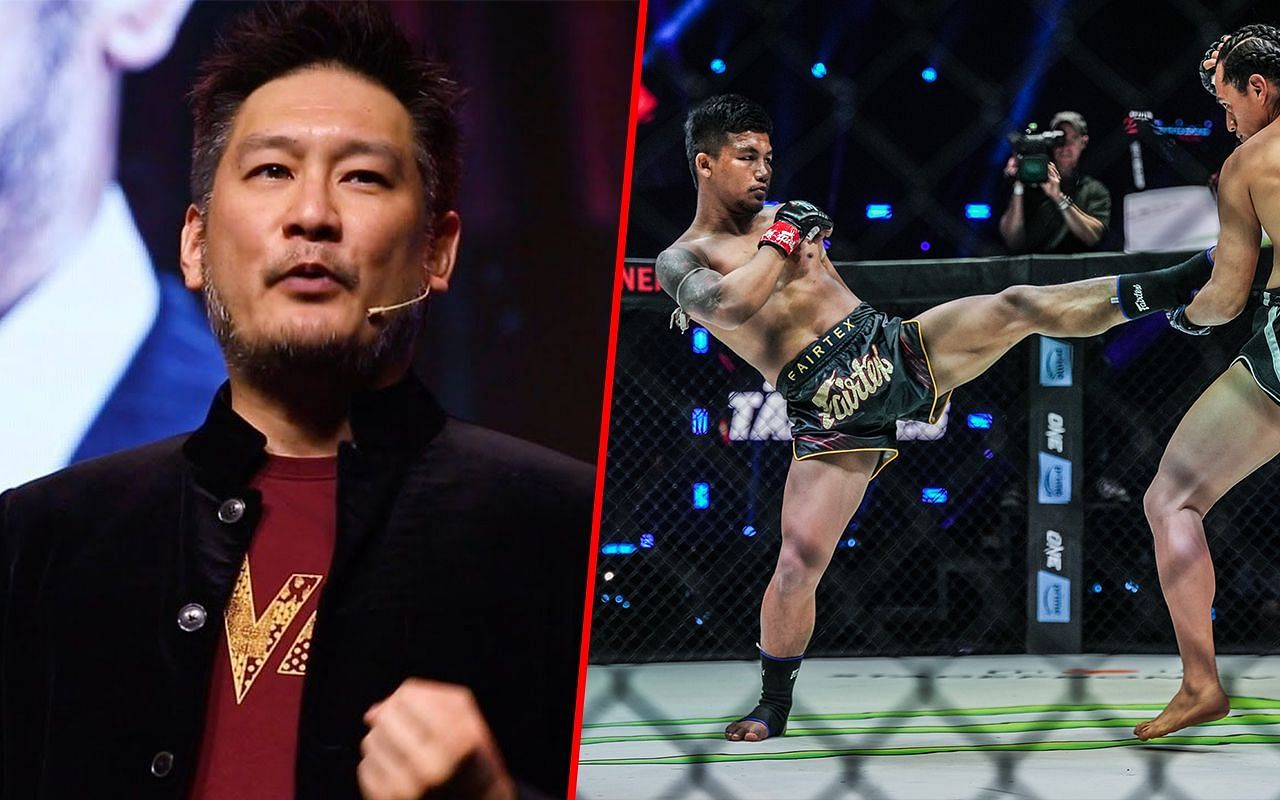 Chatri Sityodtong (L) and Rodtang (R) | Photo credit: ONE Championship