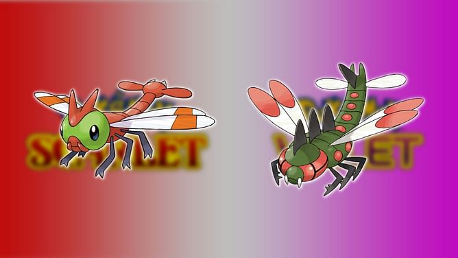 Pokemon Scarlet and Violet Teal Mask: Where to find Yanma and Yanmega?