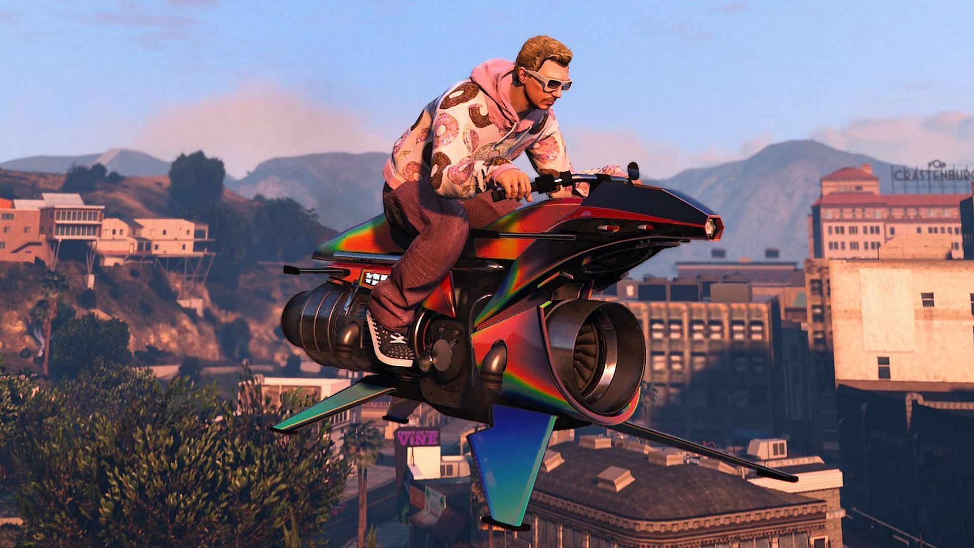 This motorcycle is now one of the most expensive vehicles in GTA Online (Image via Rockstar Games)
