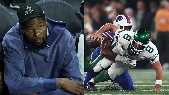 "I am so sick right now": Kevin Durant heartbroken as Aaron Rodgers suffers potentially season-ending injury in NFL season opener