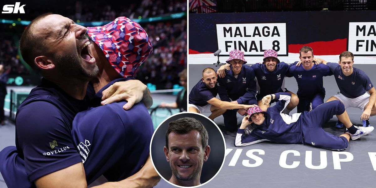 Leon Smith has expressed his delight at Great Britain making it through to the knockout stages of 2023 Davis Cup Finals.