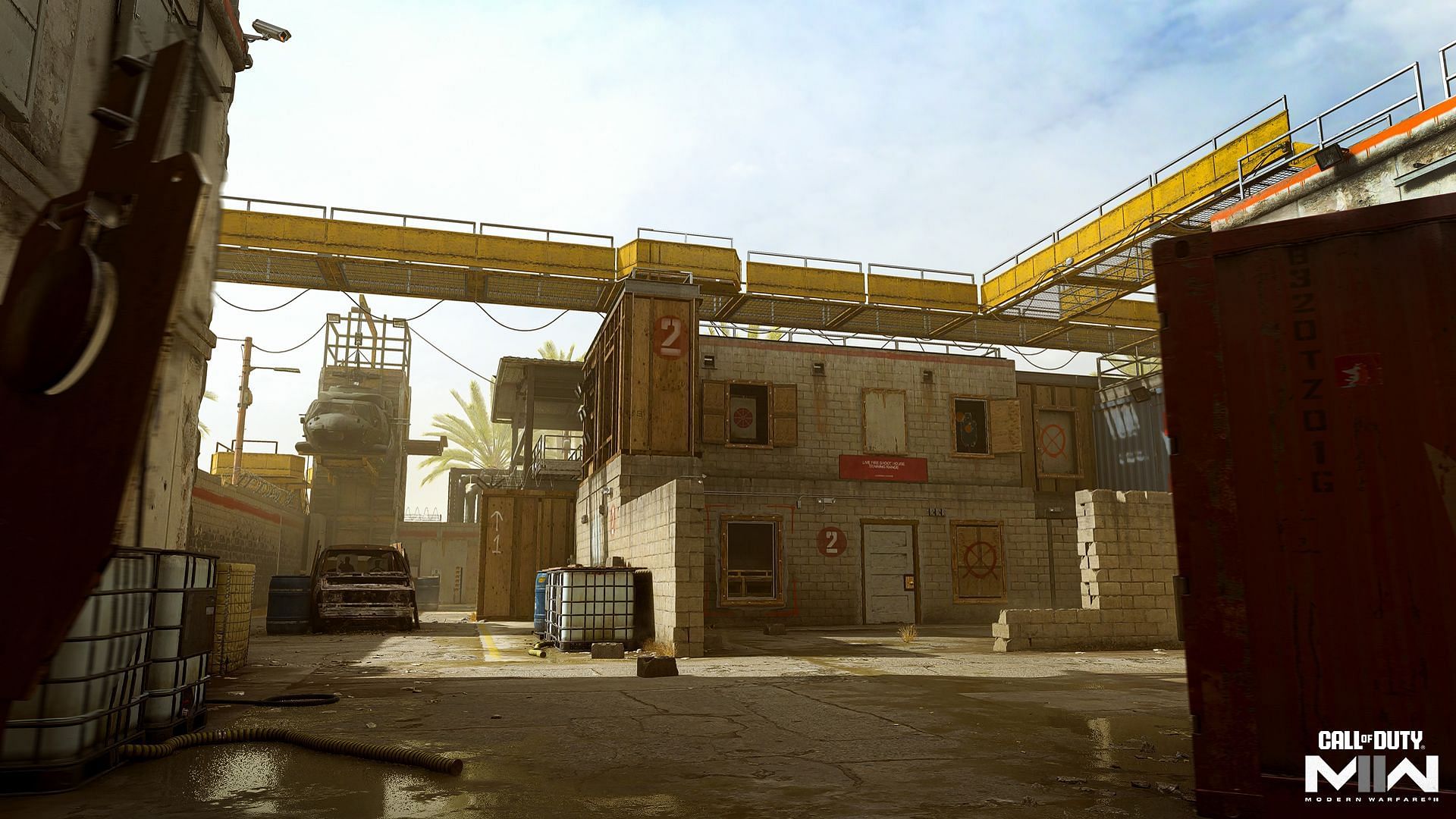 New Modern Warfare 2 Gunfight map Fight (Image via Activision)