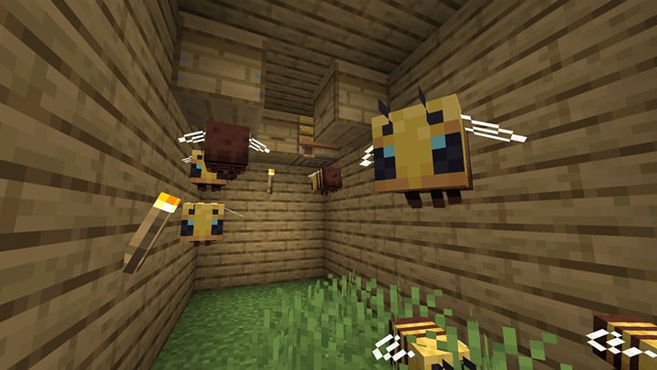 Easiest way to get bees in Minecraft