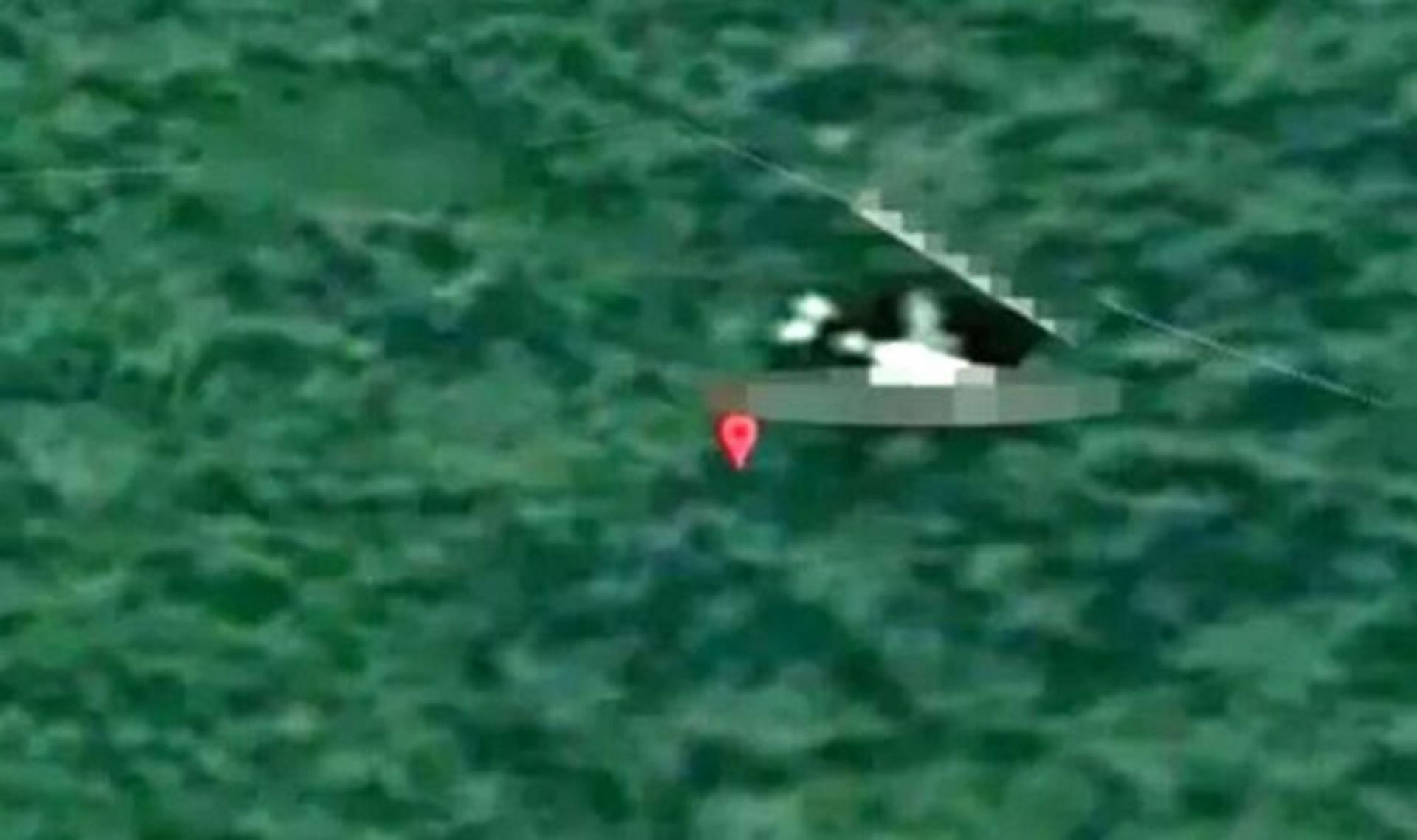 Claims of MH370 plane being found in Cambodian jungle debunked (Image via choquei/Twitter)