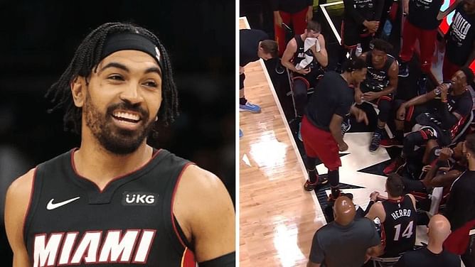 "It was hilarious! It’s hilarious to look back on": Gabe Vincent recalls 'that' Bubble incident with Udonis Haslem and reveals key details