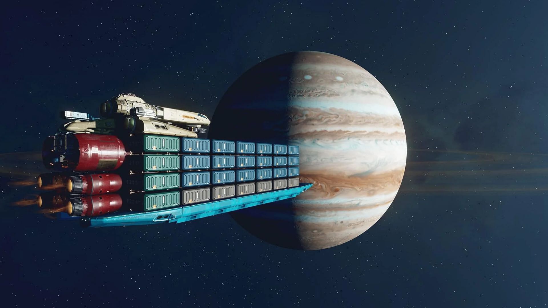 Starfield player builds ship with massive storage to store everything