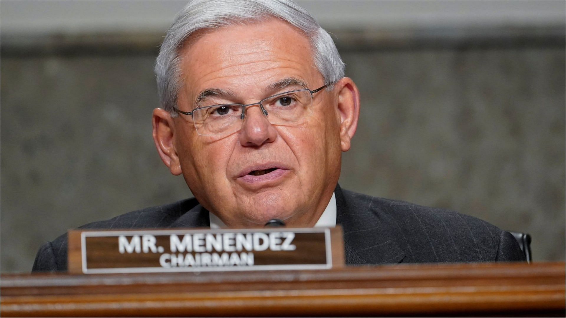 Bob Menendez has been charged for taking bribes in the form of gifts (Image via 58bugeye/X)