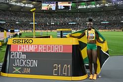 "I can't complain" - Shericka Jackson on winning the world champion title in Budapest