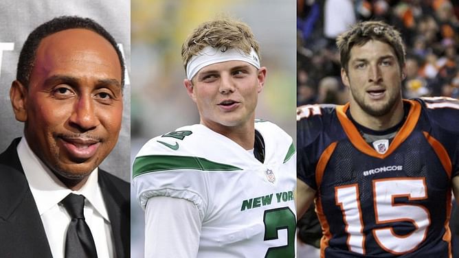 Stephen A. Smith compares Zach Wilson’s throwing ability to Tim Tebow as Jets QB gets ready for first start of 2023 against Dak Prescott