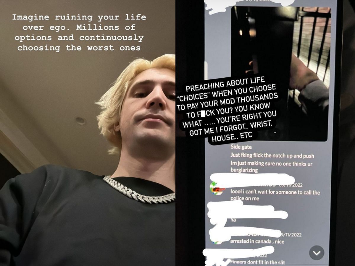 Adept drops huge allegations against xQc (Image via Instagram)