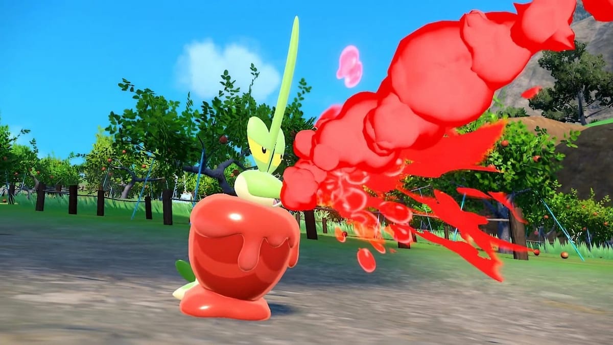 Pokemon Scarlet and Violet The Teal Mask: How to evolve Applin into Dipplin