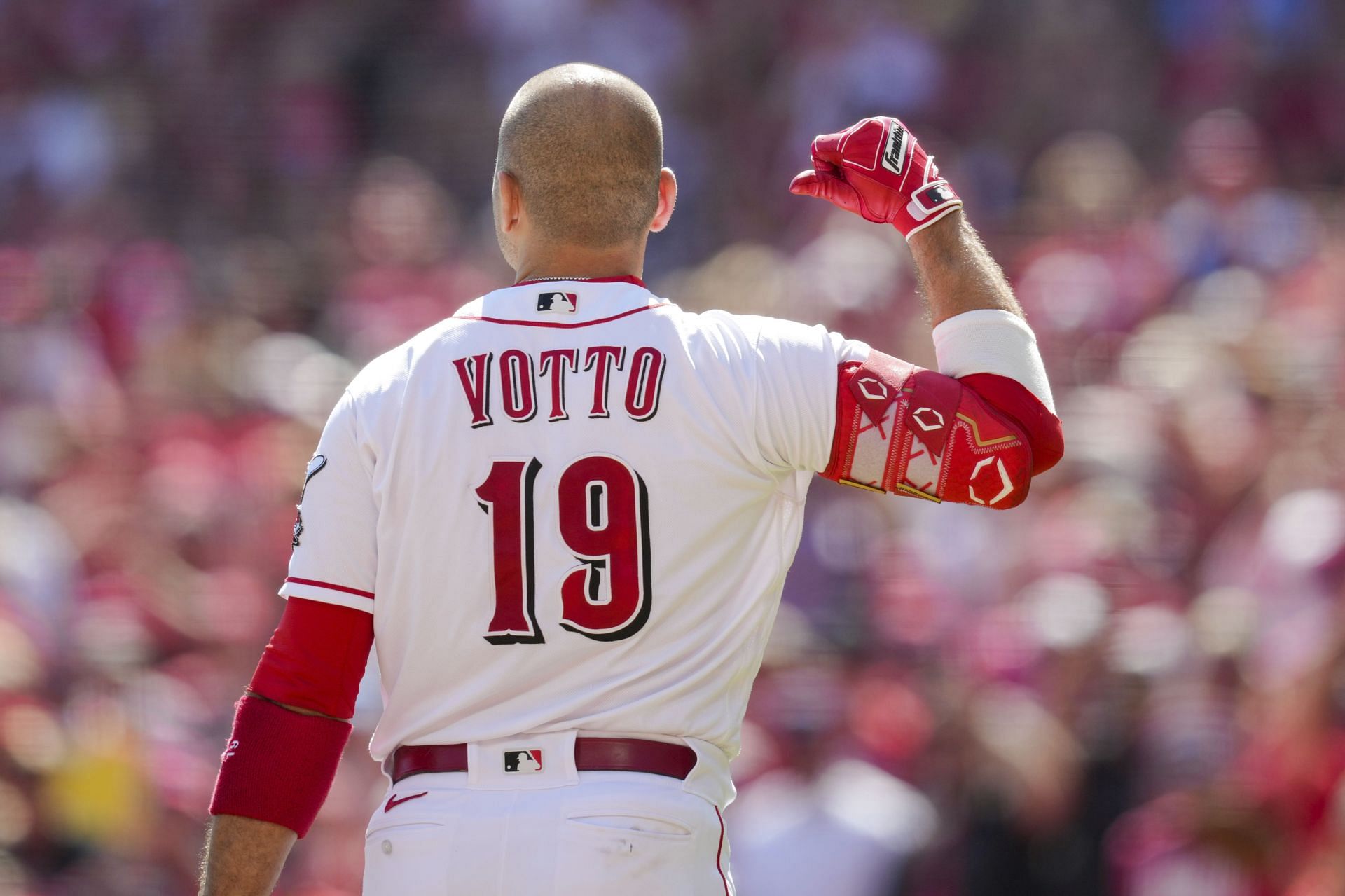 Cincinnati Reds star Joey Votto isn't thinking about retirement