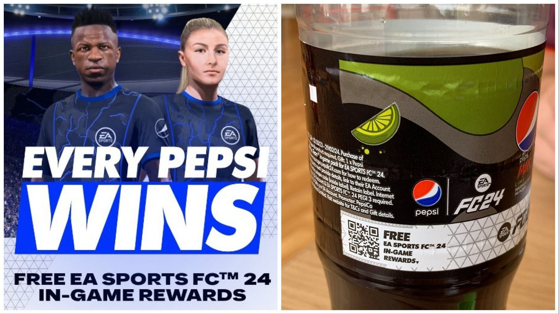 EA FC 24 Pepsi promo: how to get 10 free Ultimate Team Packs with 'Every  Pepsi Wins' - Mirror Online