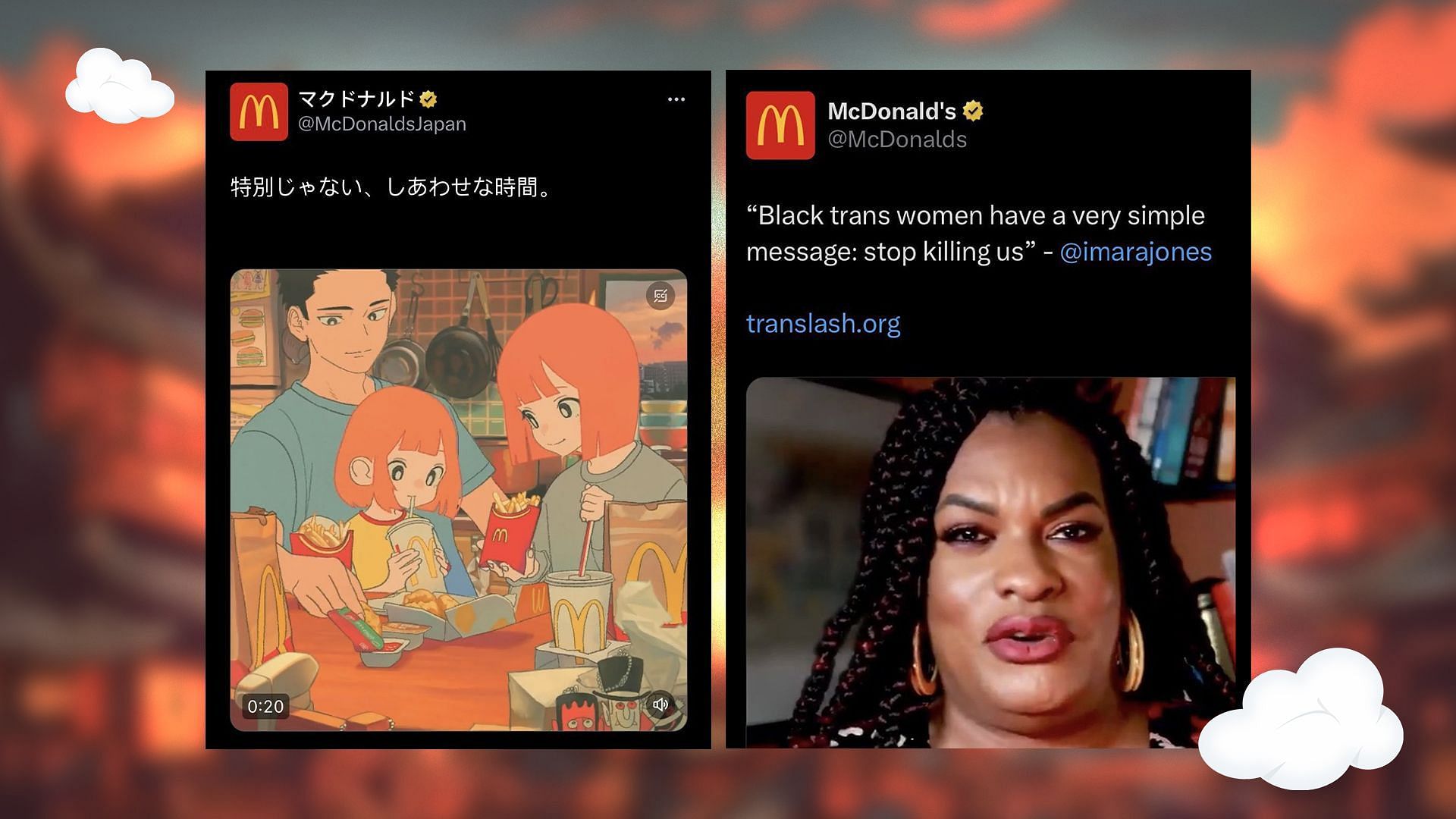McDonalds anime advertisment sparks Japan vs America debate (Image via Sportskeeda)