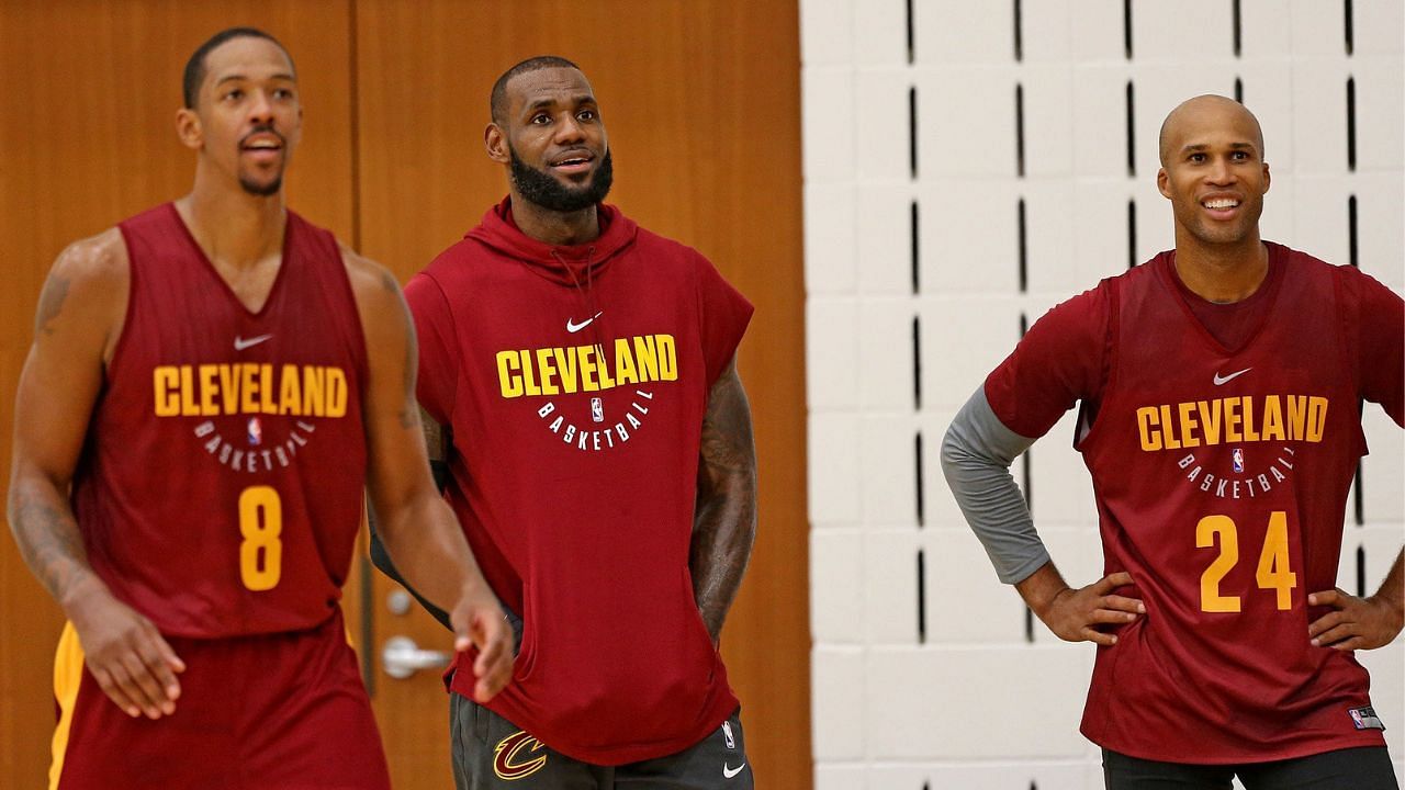 Channing Frye and Richard Jefferson were former teammates of LeBron James.