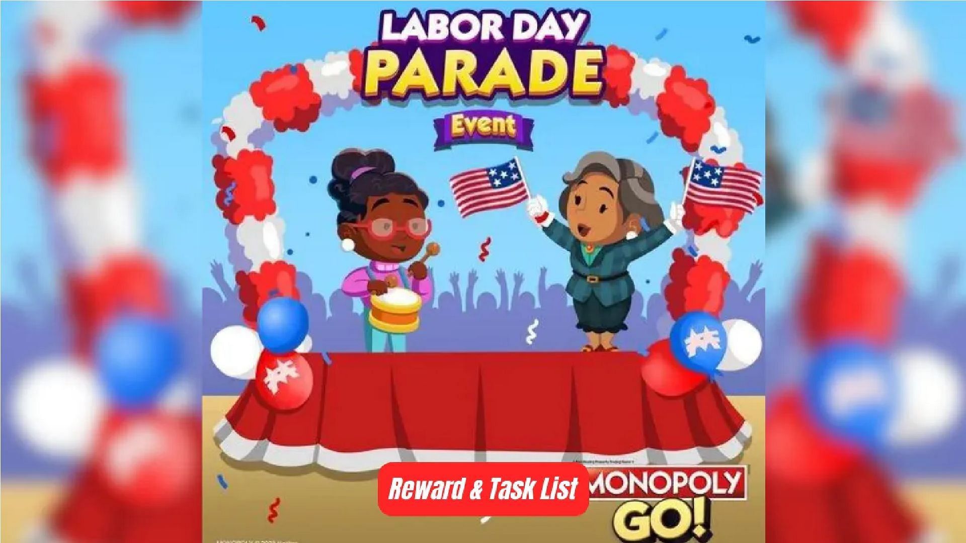 Labor Day parade in Monopoly Go All rewards, milestones and more