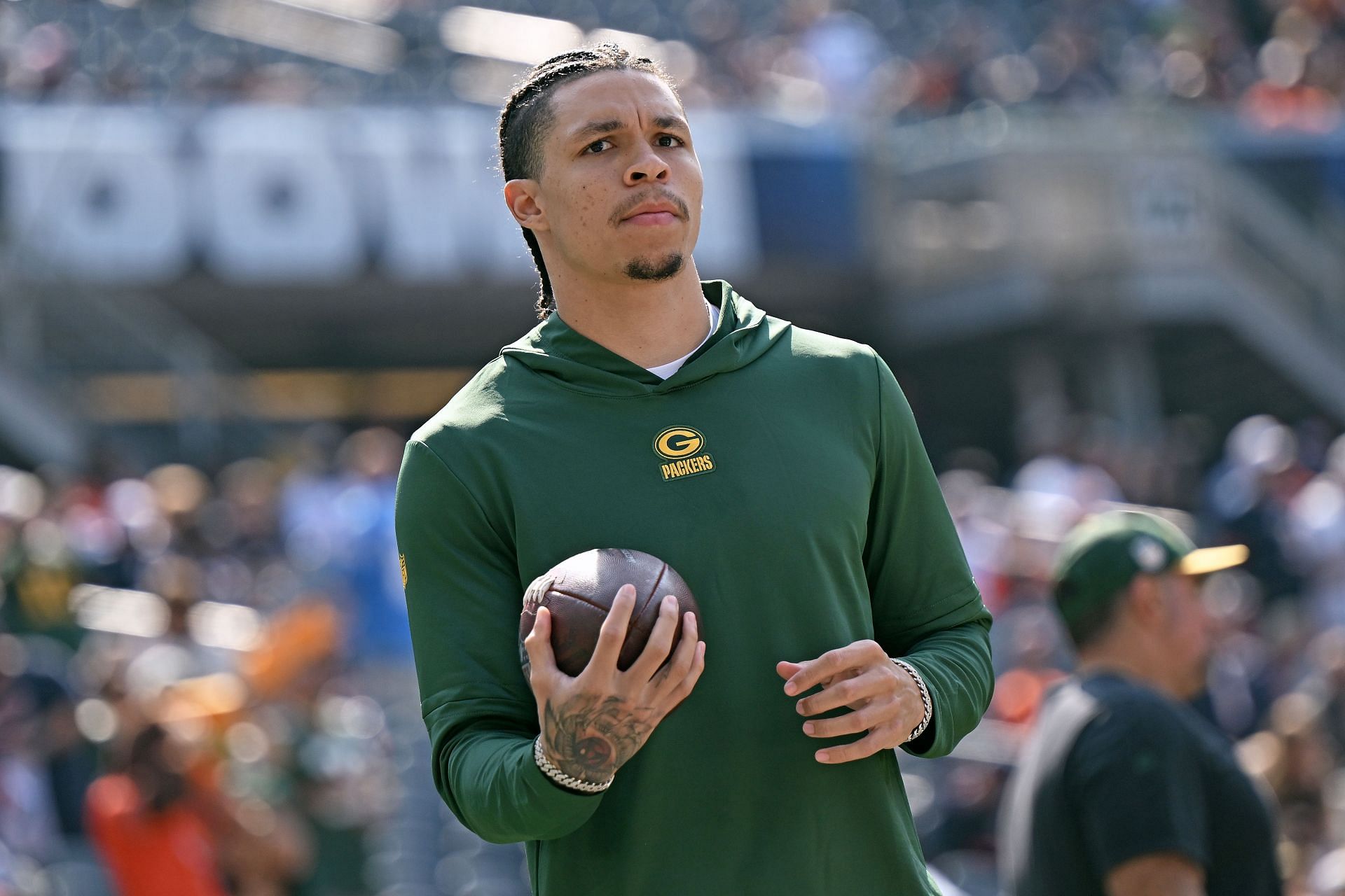 Green Bay Packers WR Christian Watson out Sunday against Chicago