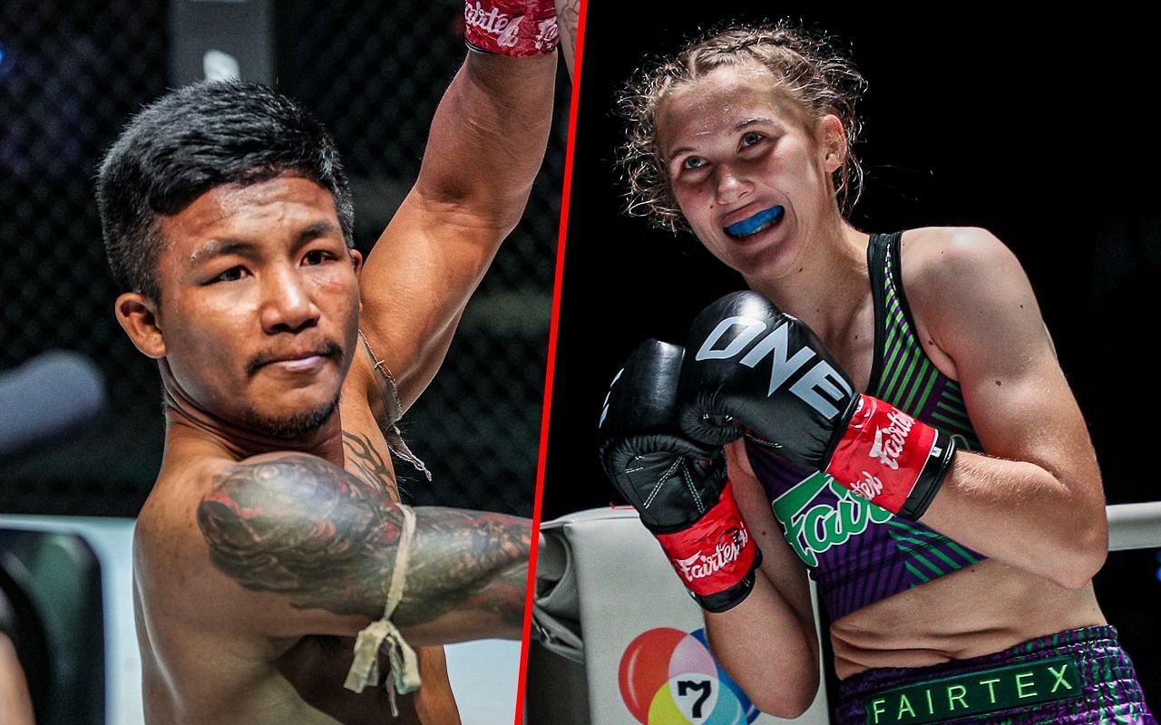 Rodtang (left) and Smilla Sundell (right) | Image credit: ONE Championship