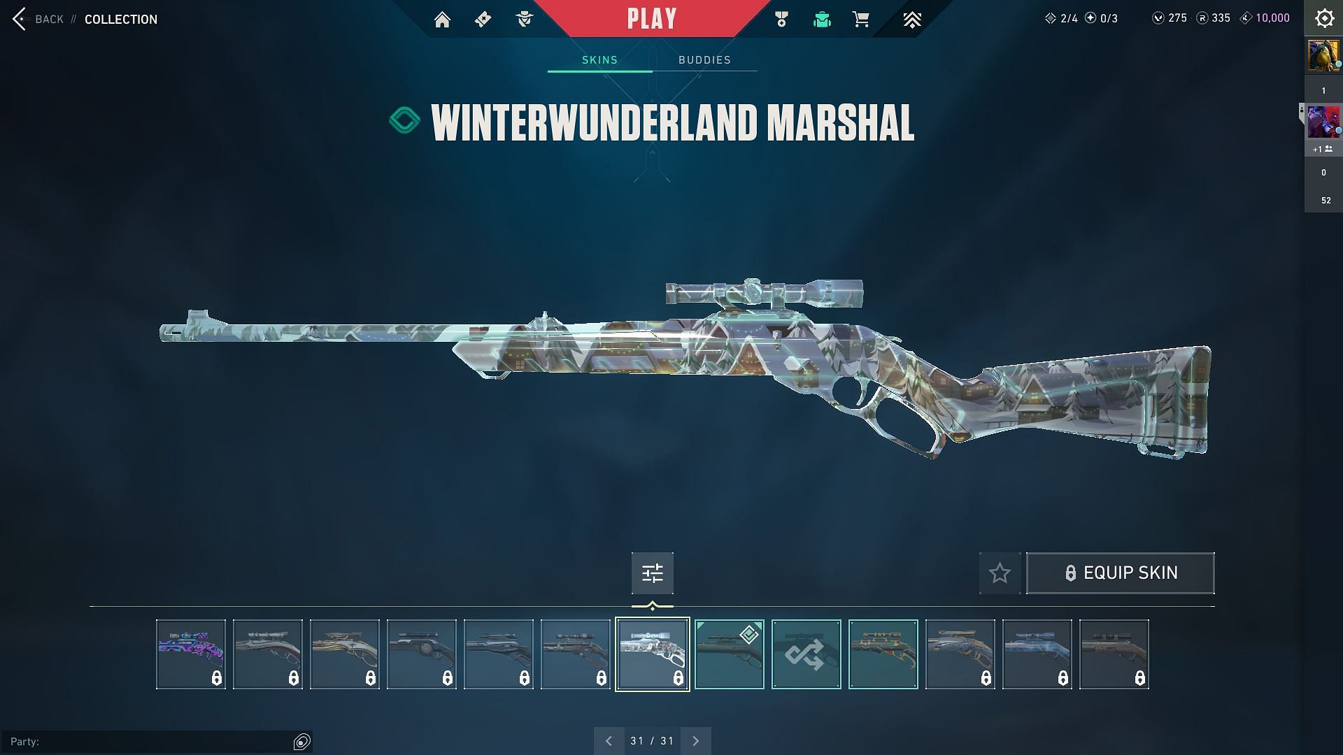 Winterwunderland Marshal (Image via Sportskeeda &amp; Riot Games)