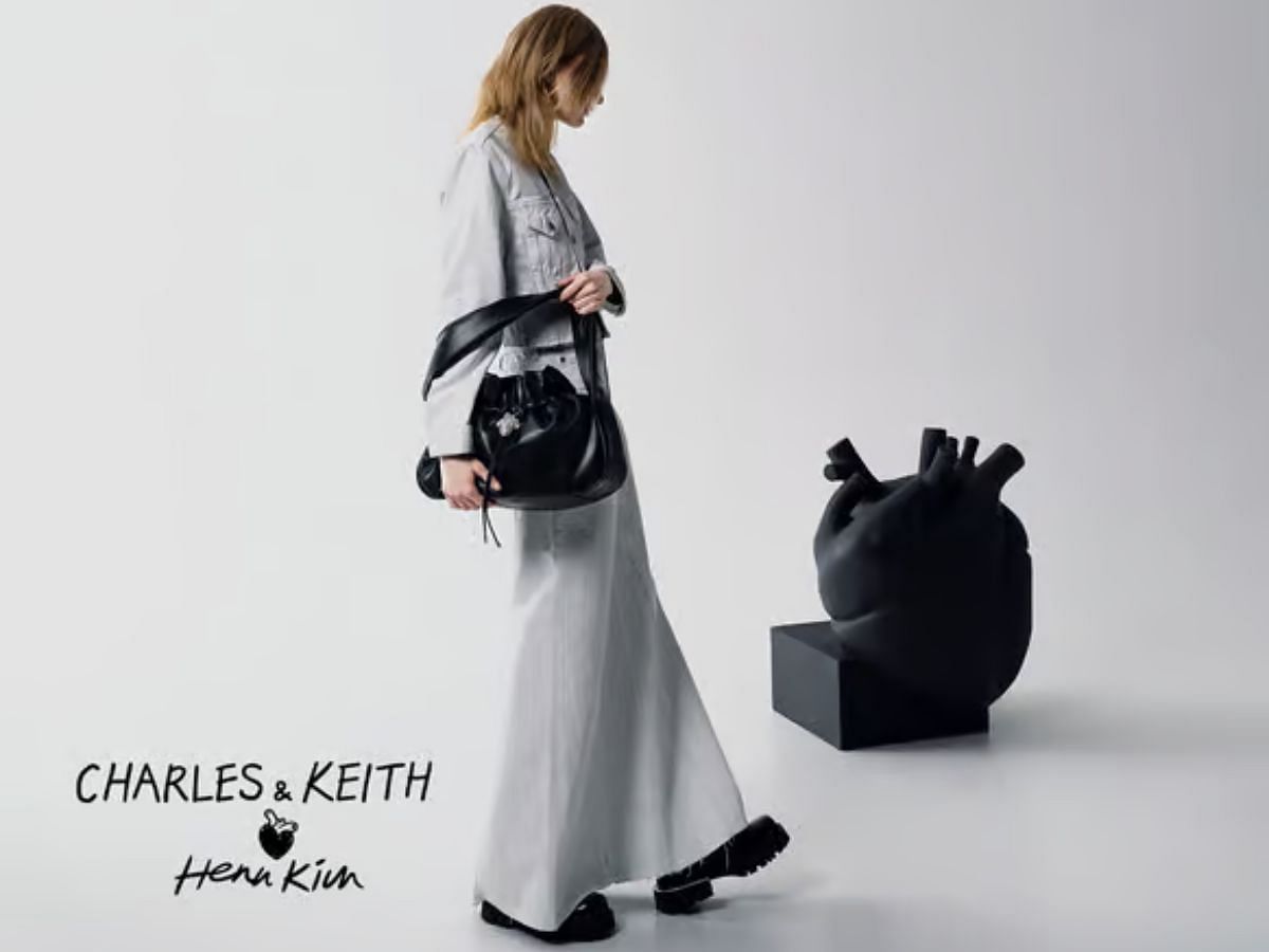 Look at the Charles &amp; Keith and Henn Kim collection (Image via official website of Charles &amp; Keith)