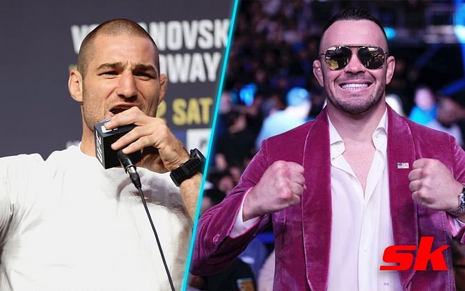 "Colby is a spineless man"- Sean Strickland offers rare praise to Israel Adesanya while contrasting his authenticity with Colby Covington's persona