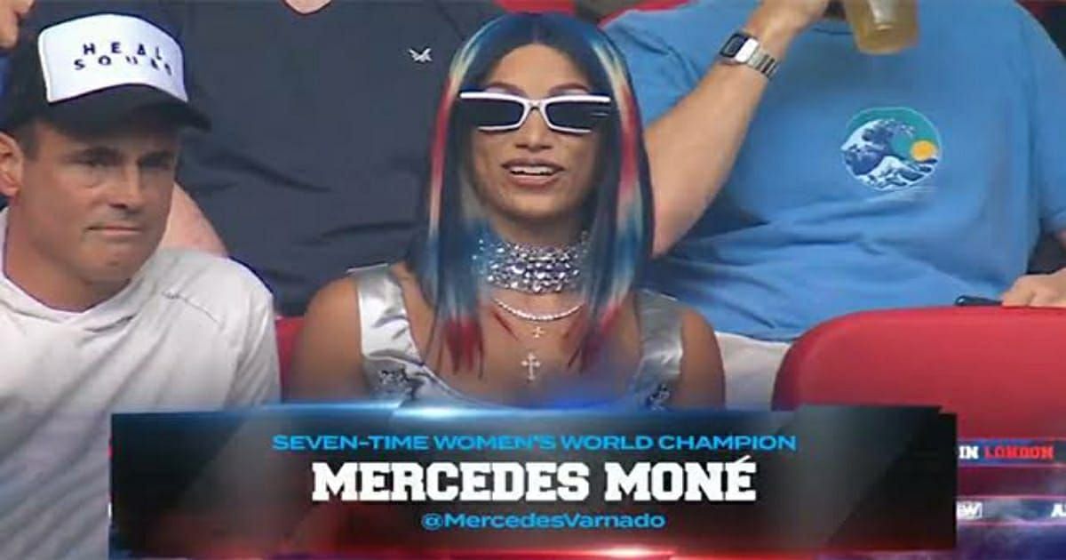 Mercedes Mone Sasha Banks AEW All In
