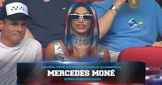 Mercedes Mone (fka Sasha Banks) was originally set to have a match at AEW All In - Reports