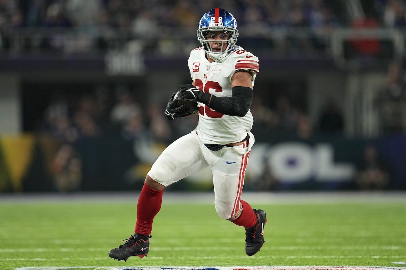 Saquon Barkley injury update: How to handle the Giants RB vs. Seahawks in  Week 4 on Monday Night Football - DraftKings Network