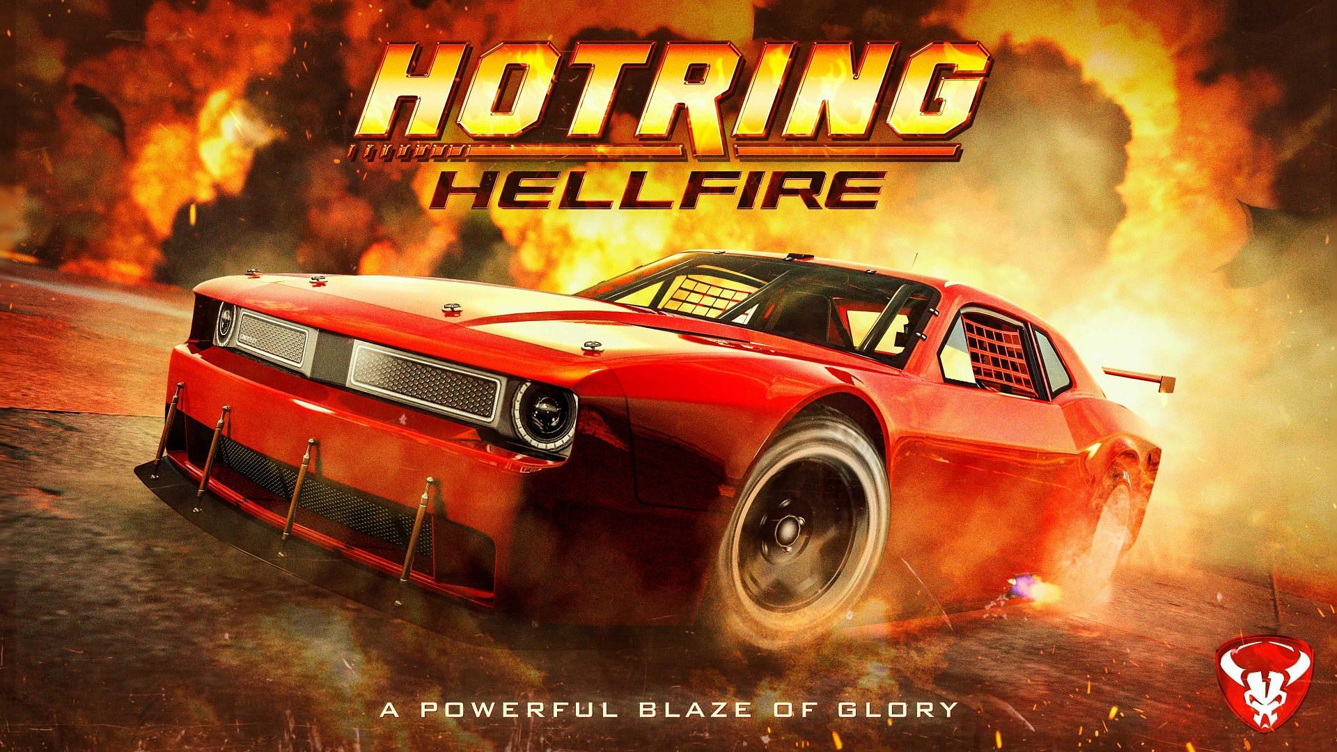 An official Bravado Hotring Hellfire advert (Image via Rockstar Games)