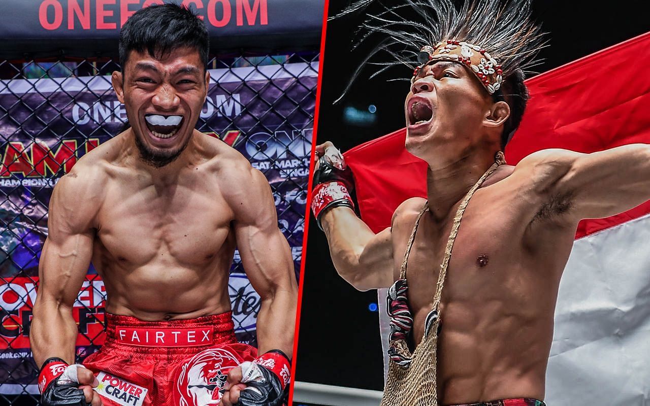 Lito Adiwang (L) / Adrian Mattheis (R) -- Photo by ONE Championship