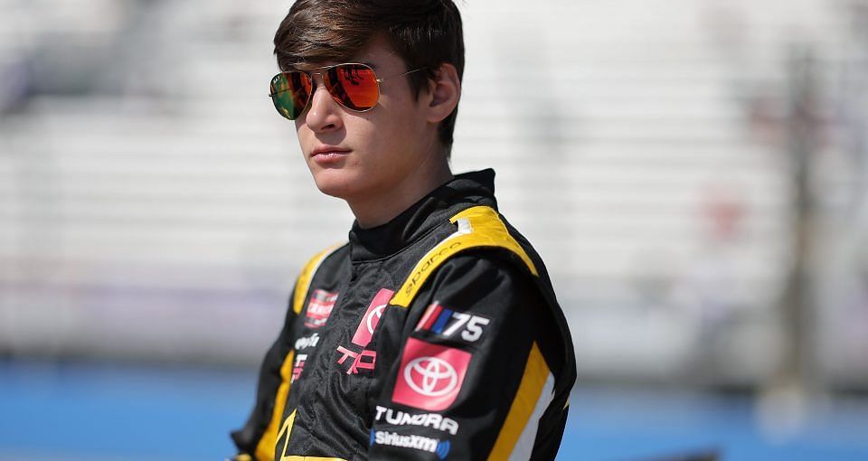 William Sawalich ahaead of NASCAR ARCA Menards Series race at Bristol Motor Speedway(Photo by Jonathan Bachman/Getty Images) 