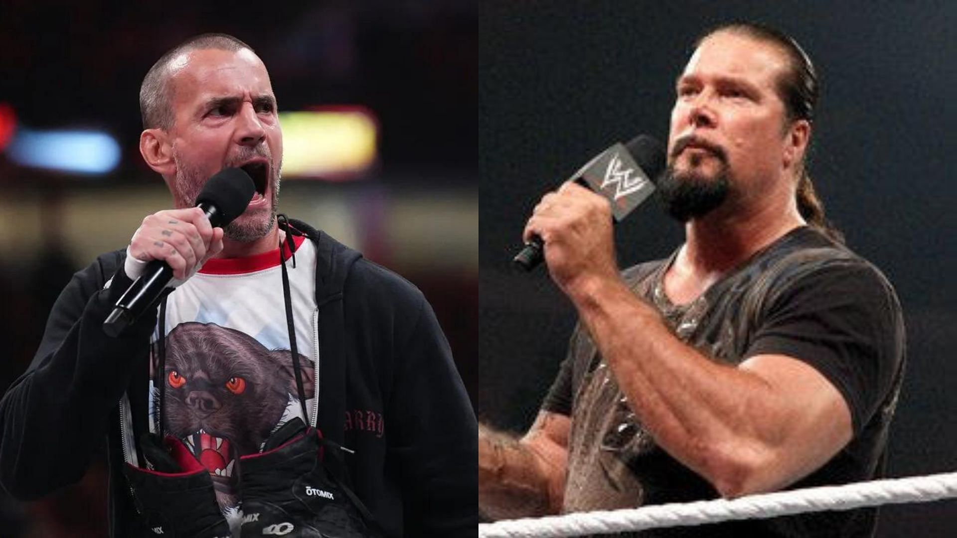 CM Punk(left); Kevin Nash(right)