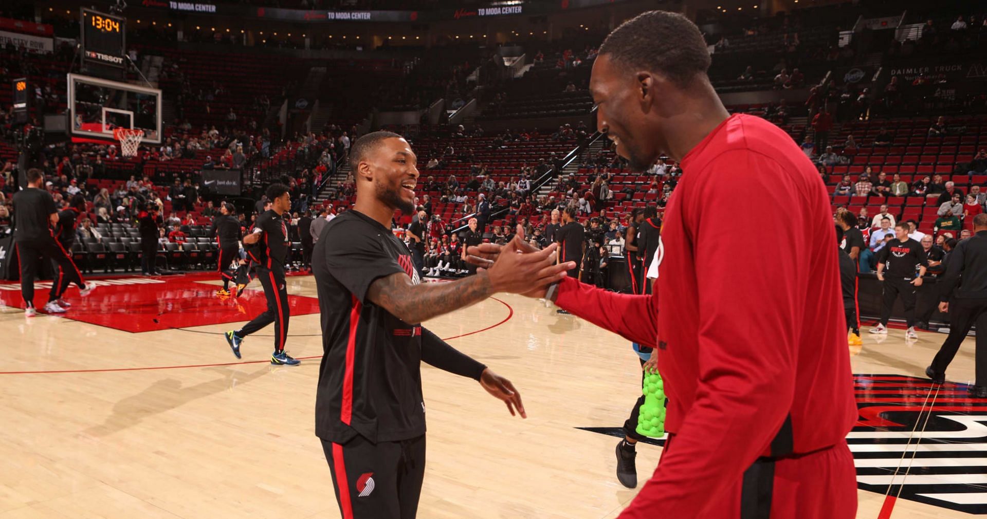 Damian Lillard sends a coded shout out to Miami Heat forward Bam Adebayo.