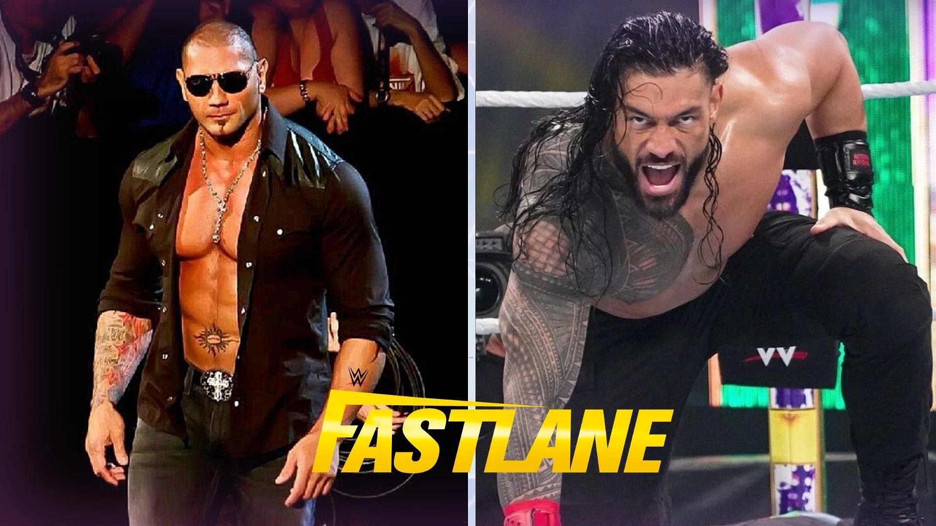 Batista could potentially return to WWE for the Fastlane event
