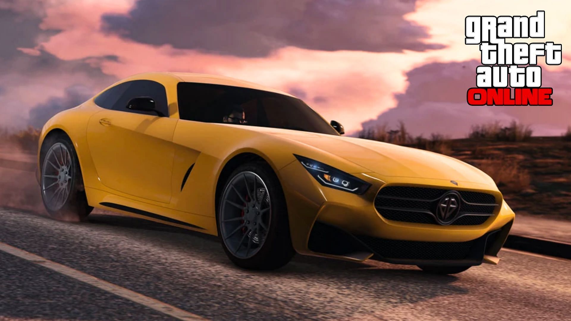 The Schlagen GT is a Mercedes-Benz-inspired car in GTA Online (Image via Rockstar Games)