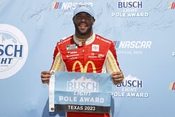 Bubba Wallace clinches pole position for NASCAR Cup Series race at Texas