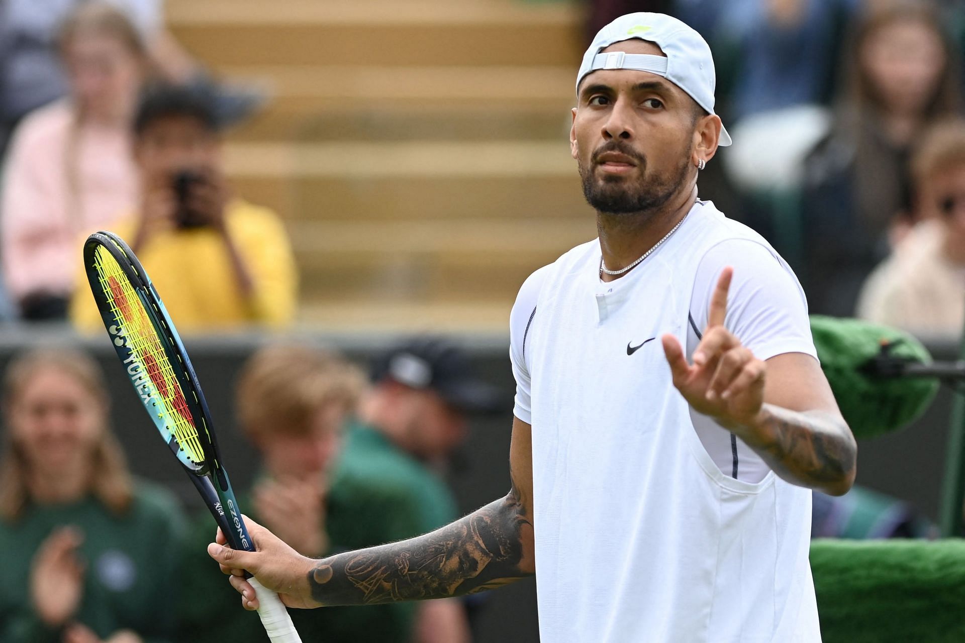 Kyrgios finished as the runner-up to Djokovic at the 2022 Wimbledon Championships.