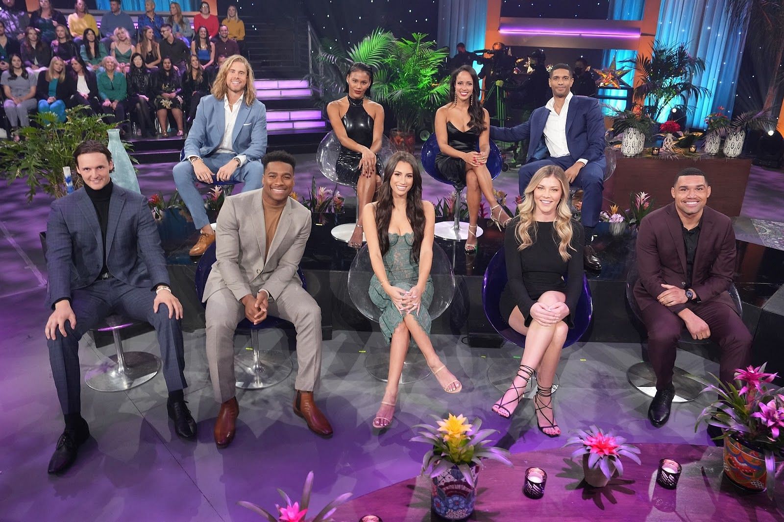 How did the Bachelor in Paradise season 8 end?