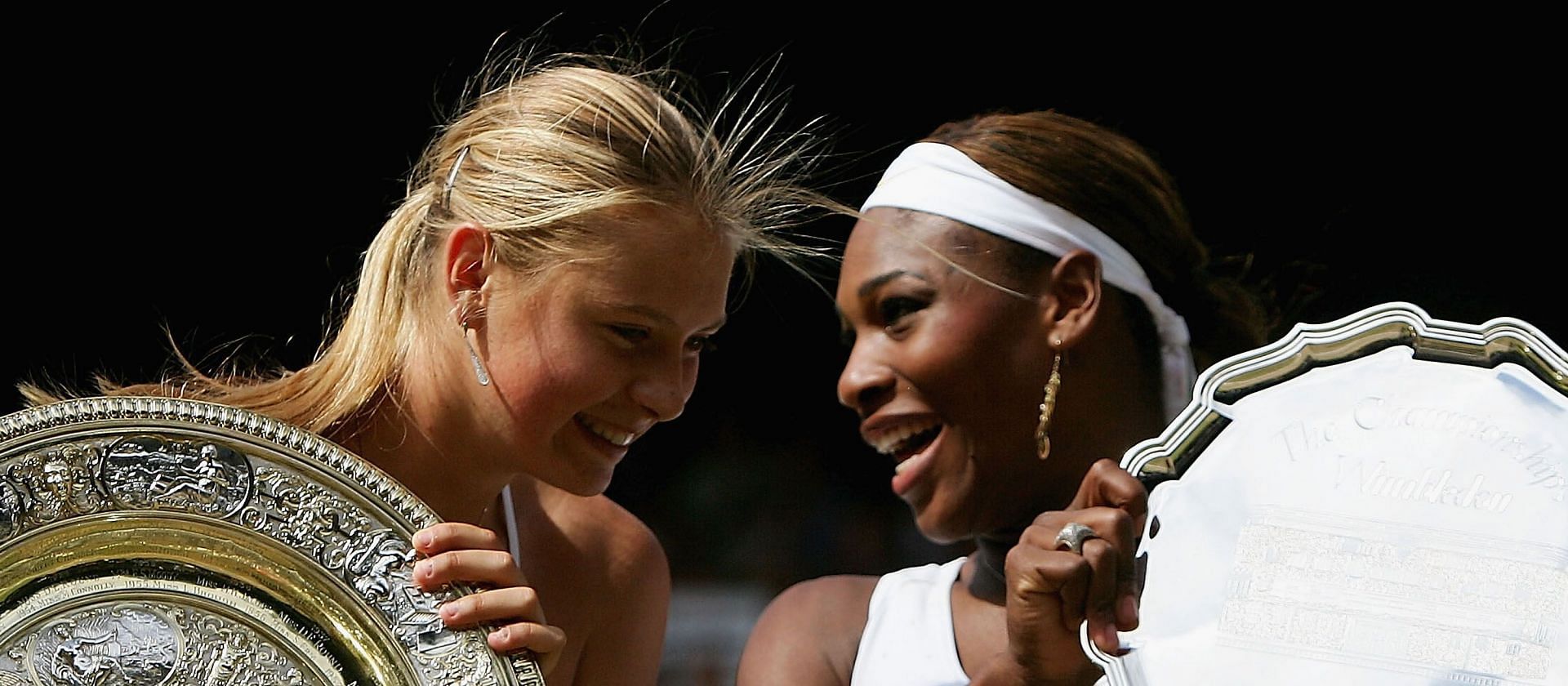 Maria Sharapova and Serena Williams: The Wimbledon Championships 2004