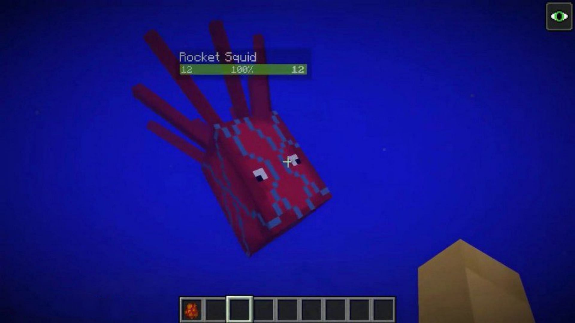 Rocket Squid is a new hilarious mob with special abilities (Image via Mojang)