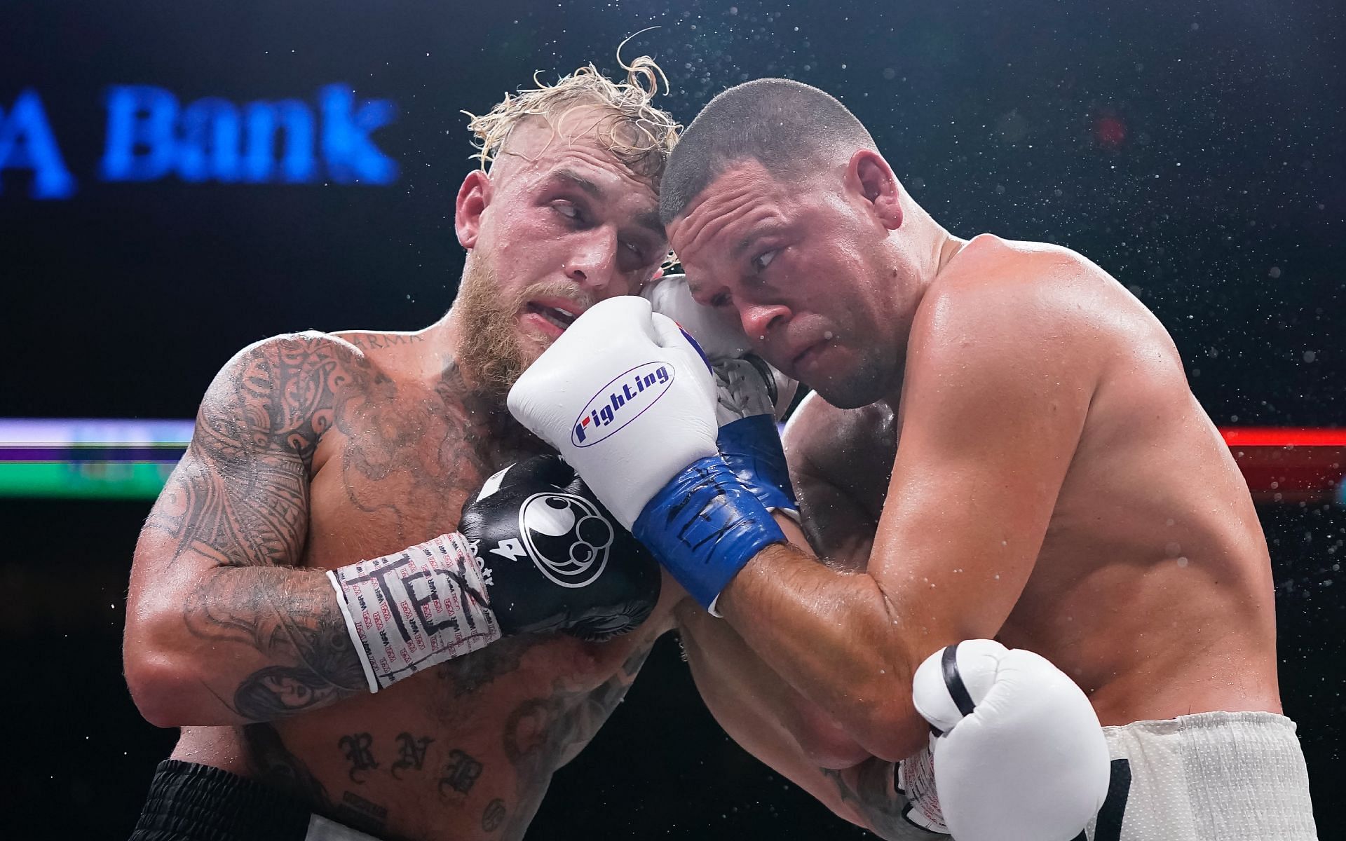 Nate Diaz vs. Jake Paul [Image credits: Getty Images]