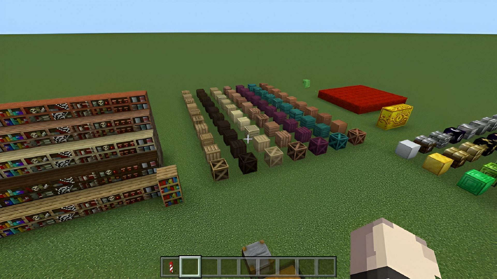 Chisel introduces new ways to decorate with Minecraft&#039;s roster of blocks (Image via Gregory and Games/YouTube)