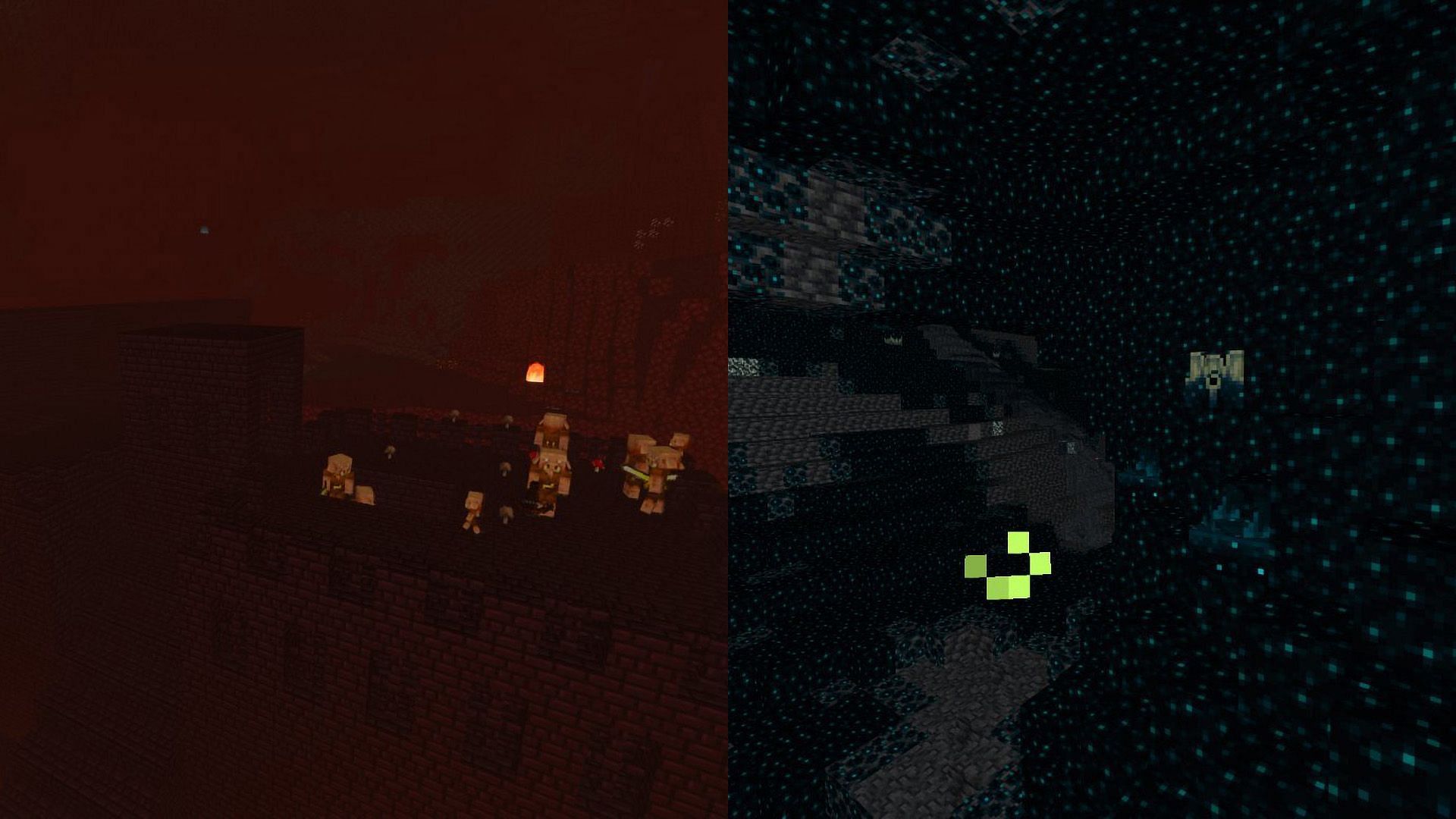 Sneak through difficult regions (Image via Mojang Studios)