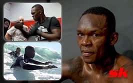 A determined Israel Adesanya leaves one last message after super-intense final training session ahead of UFC 293