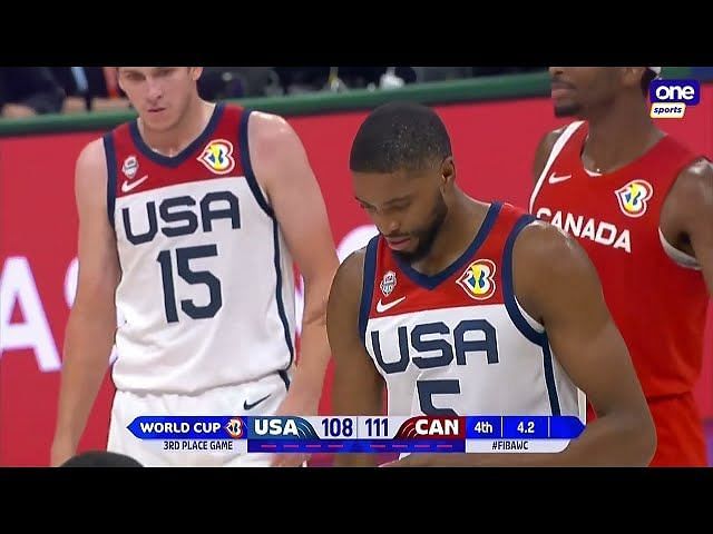 Watch: Mikal Bridges makes miraculous 3-point shot off his FT miss to ...