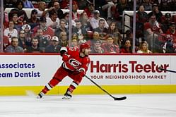 WATCH: Hurricanes winger Jordan Martinook steals the show performing live on-stage with Nickelback