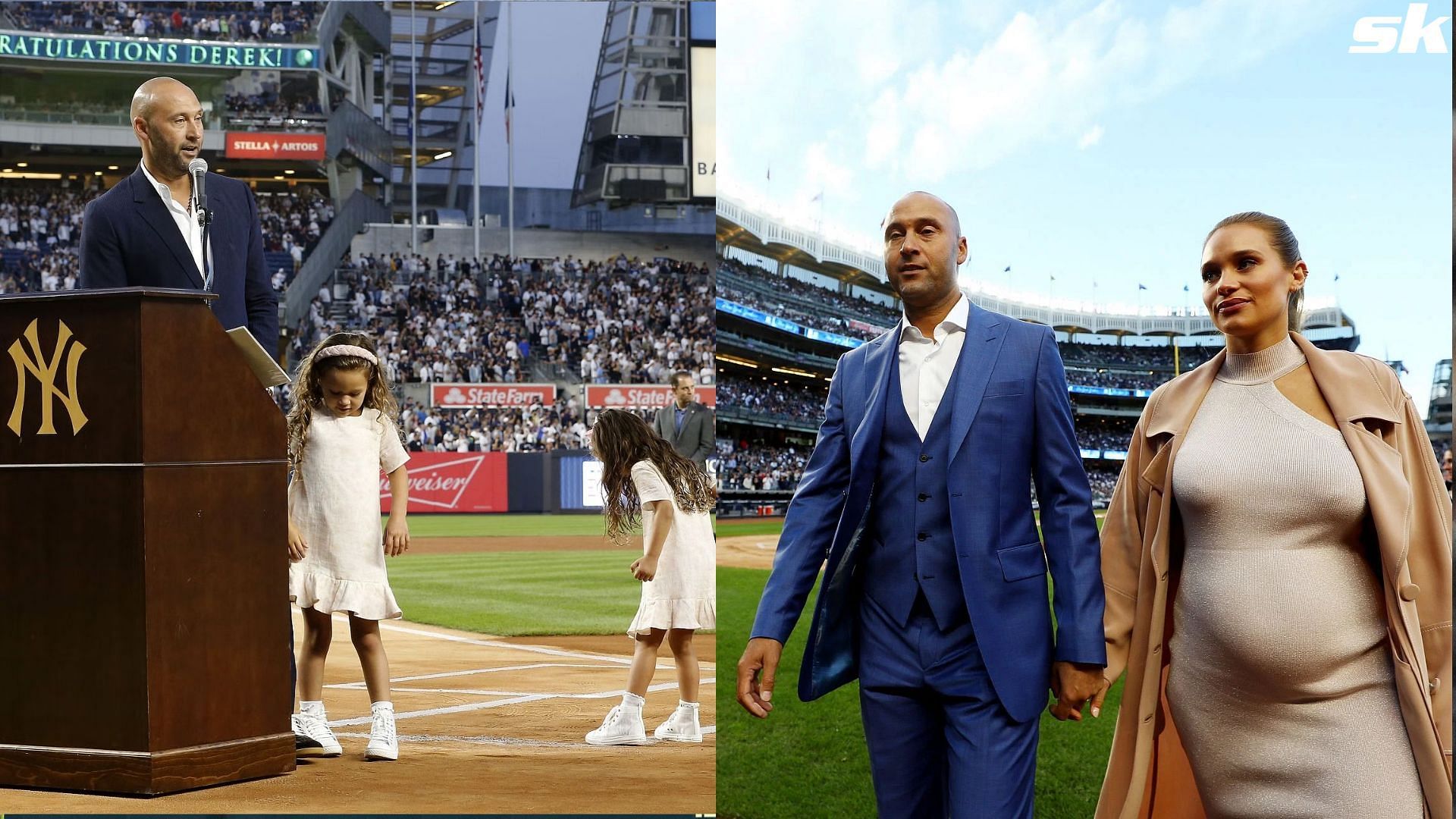 Derek Jeter makes heartwarming confession about how his daughters are unaware of his fame