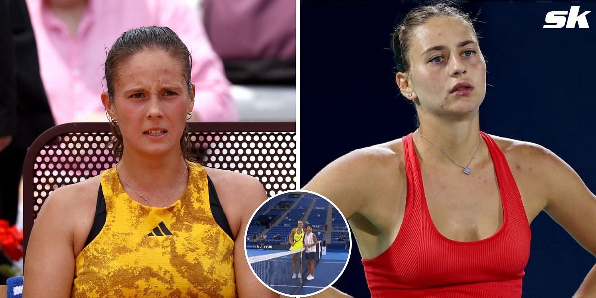 Marta Kostyuk refused to click a pre-match picture with Daria Kasatkina in Tokyo